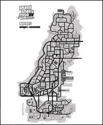 GTA IV: The Lost and Damned Maps